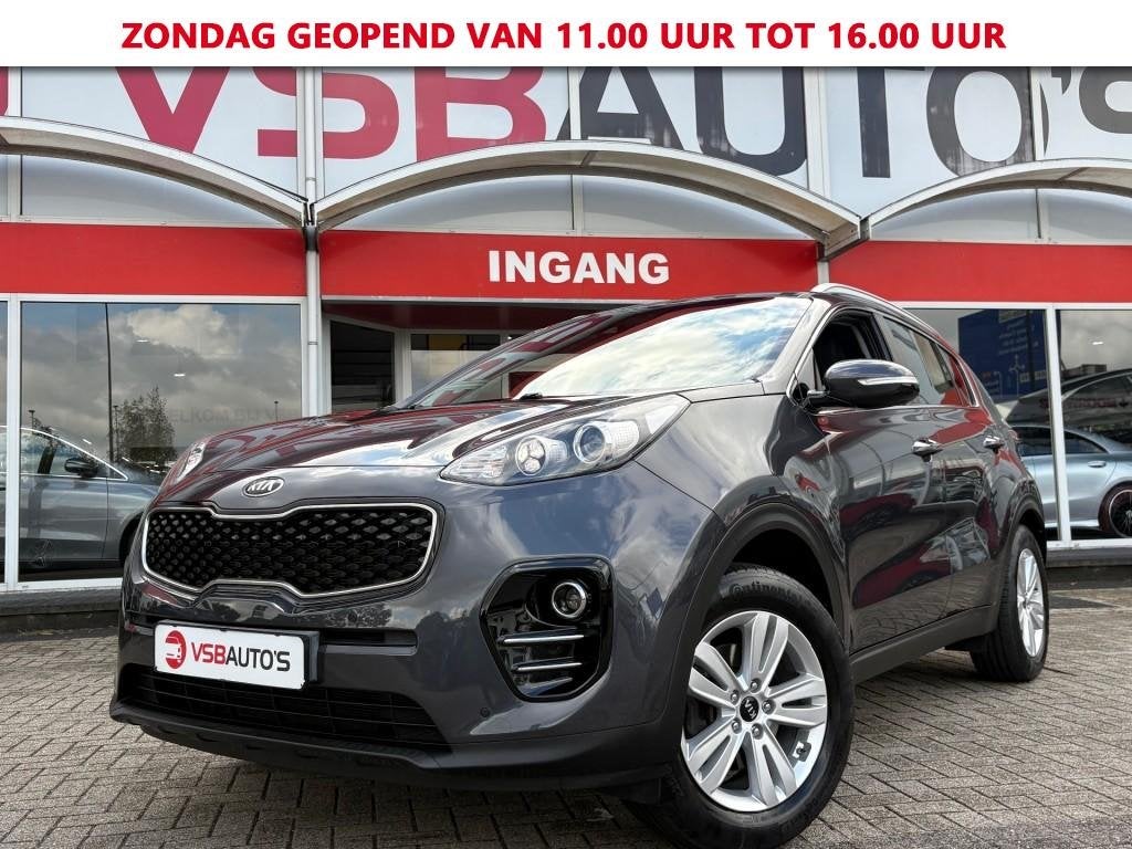Kia SPORTAGE 1.6 GDI 132PK LED NAVIGATIE CAMERA WINTER-PAKKE, Auto's, Gebruikt, Met garantie (alle), 132 pk, Bedrijf