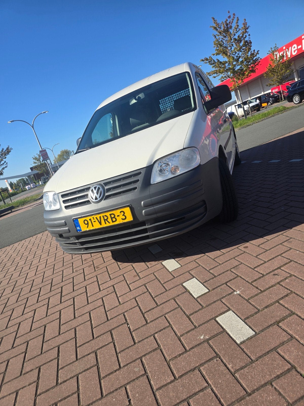 Volkswagen Caddy 2.0 SDI 51KW Bestel Baseline 2008, Auto's, Bestelauto's, Particulier, Volkswagen, Diesel, Handgeschakeld, Origineel Nederlands