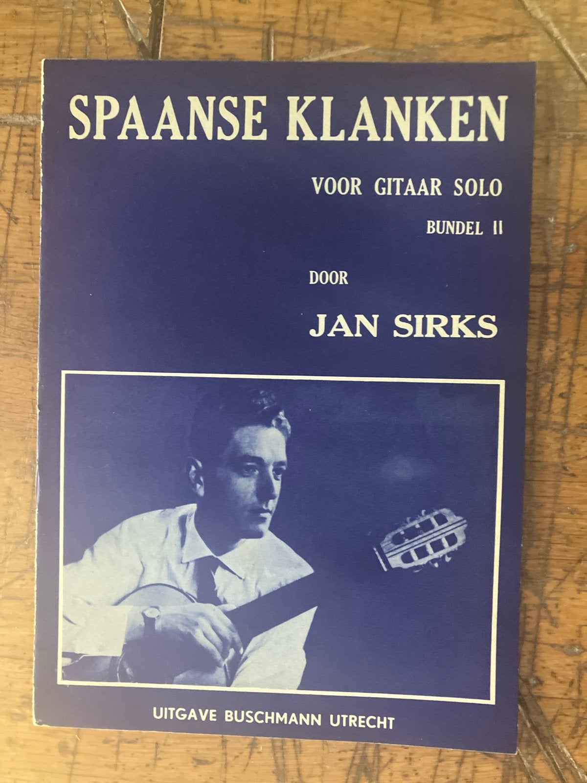 Spaanse Klanken voor Gitaar Solo - Bundel II door Jan Sirks, Wereldmuziek, Ophalen of Verzenden, Artiest of Componist, Gitaar