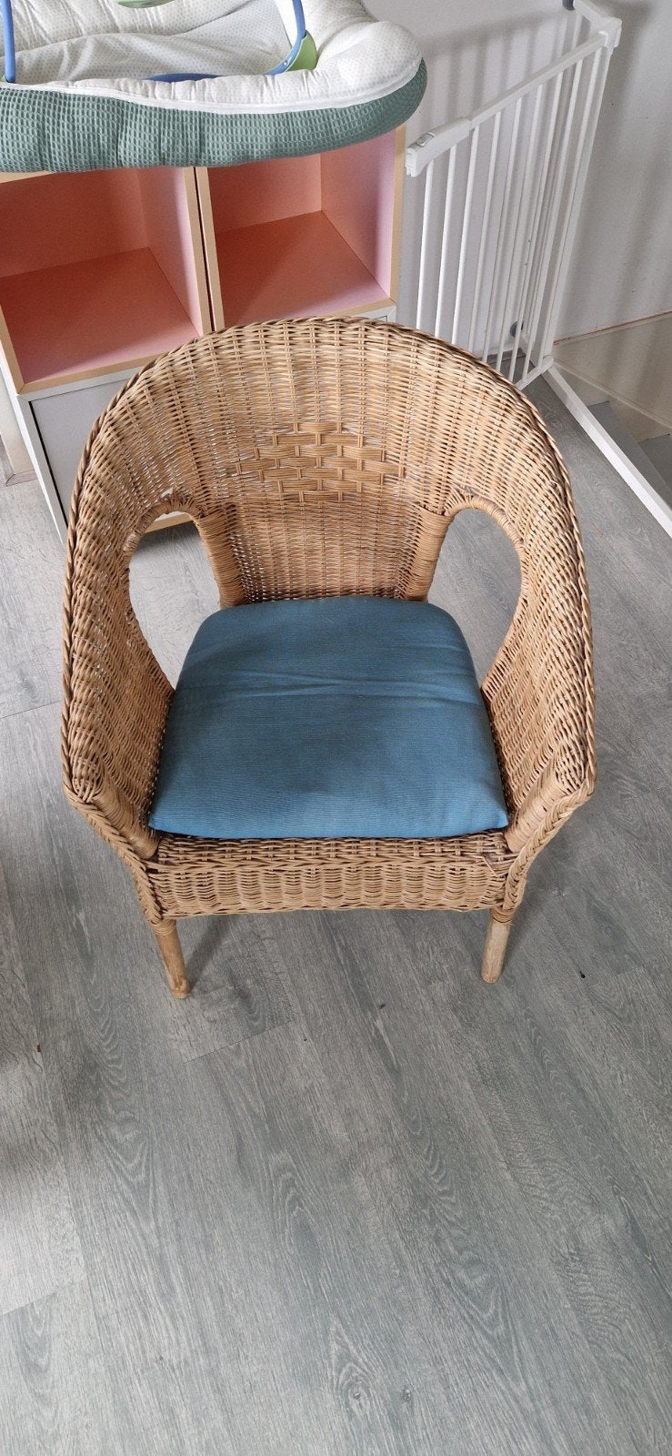 Gratis: Rotan stoel, Ophalen, Gebruikt, Overige kleuren, Stof