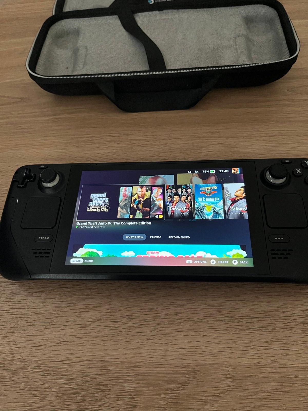 Valve Steam Deck 512GB incl. 512GB SD-kaart, Spelcomputers en Games, Ophalen, Valve, Zo goed als nieuw