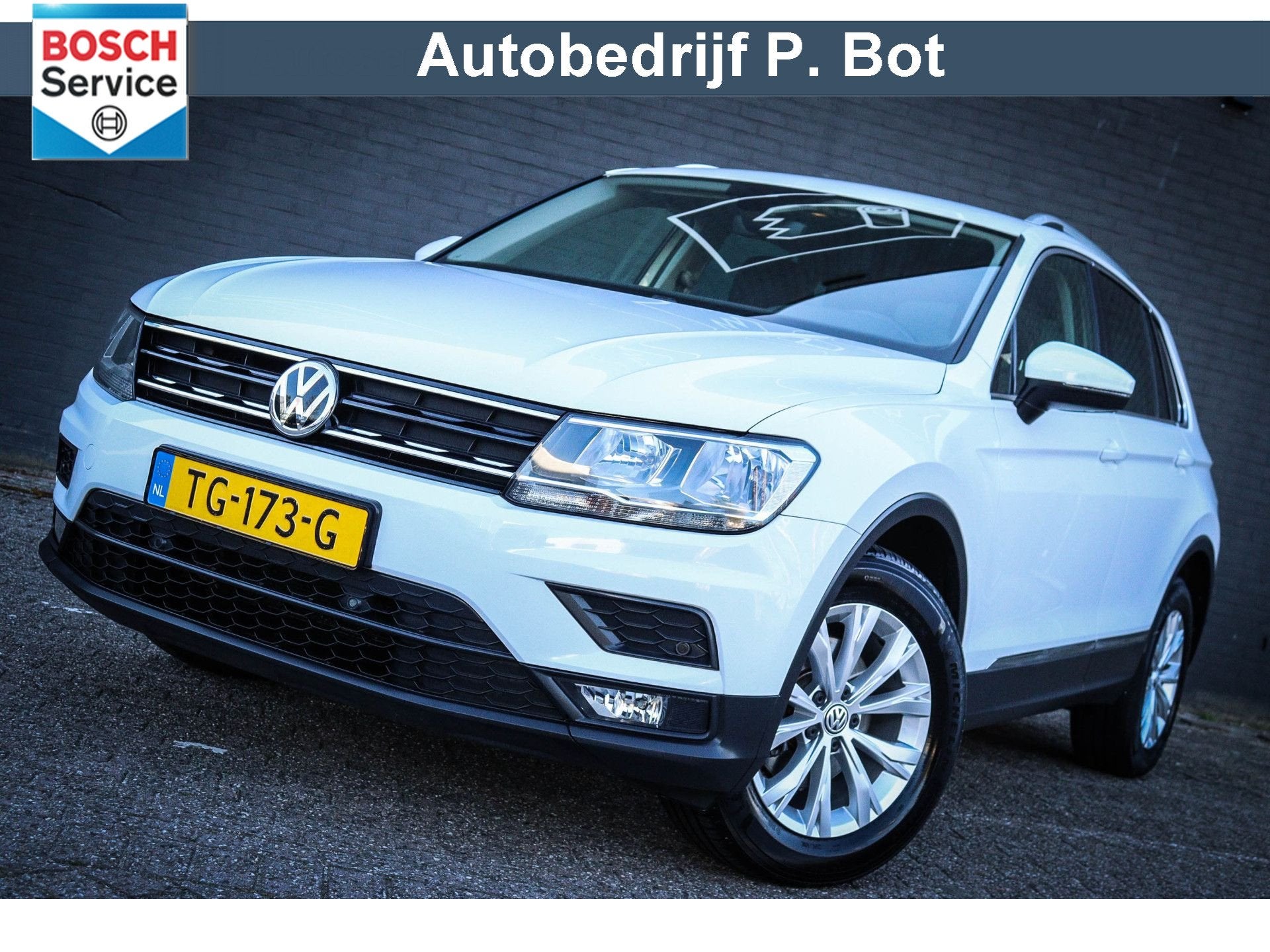 Volkswagen Tiguan 1.4 TSI 4Motion Comfortline Business Navi/, Automaat, Gebruikt, 4 cilinders, Wit