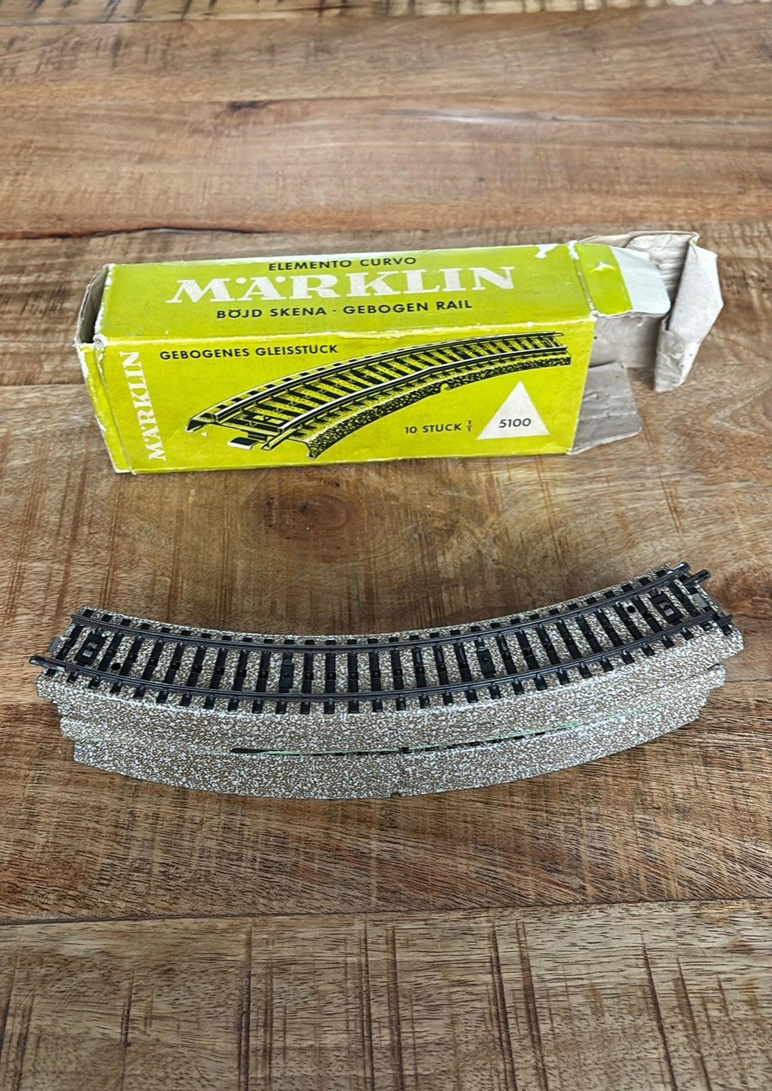 7 x Marklin m rail 5120 niet in ovp., Ophalen, Wisselstroom, Gebruikt, Rails