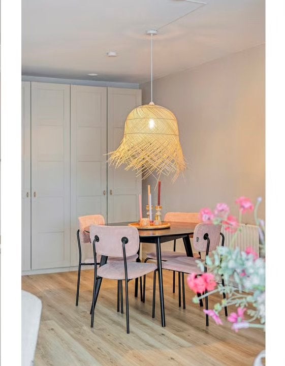 Rotan hanglamp, Ophalen, Zo goed als nieuw