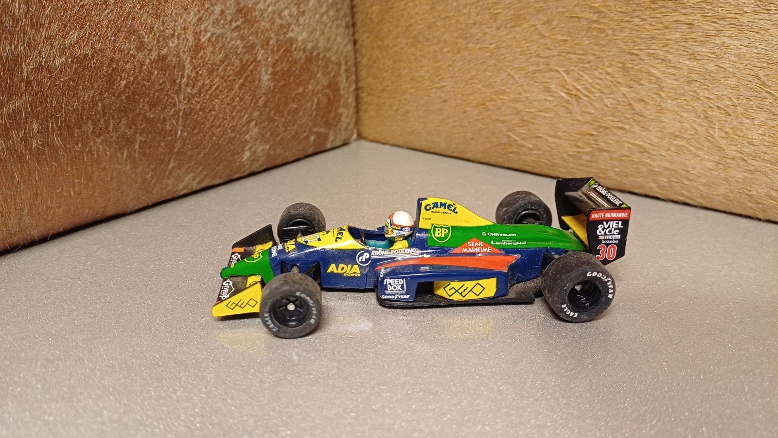 Onyx Formule 1 modelauto 1/43 - Lola T93/30, Ophalen of Verzenden, Gebruikt, Auto