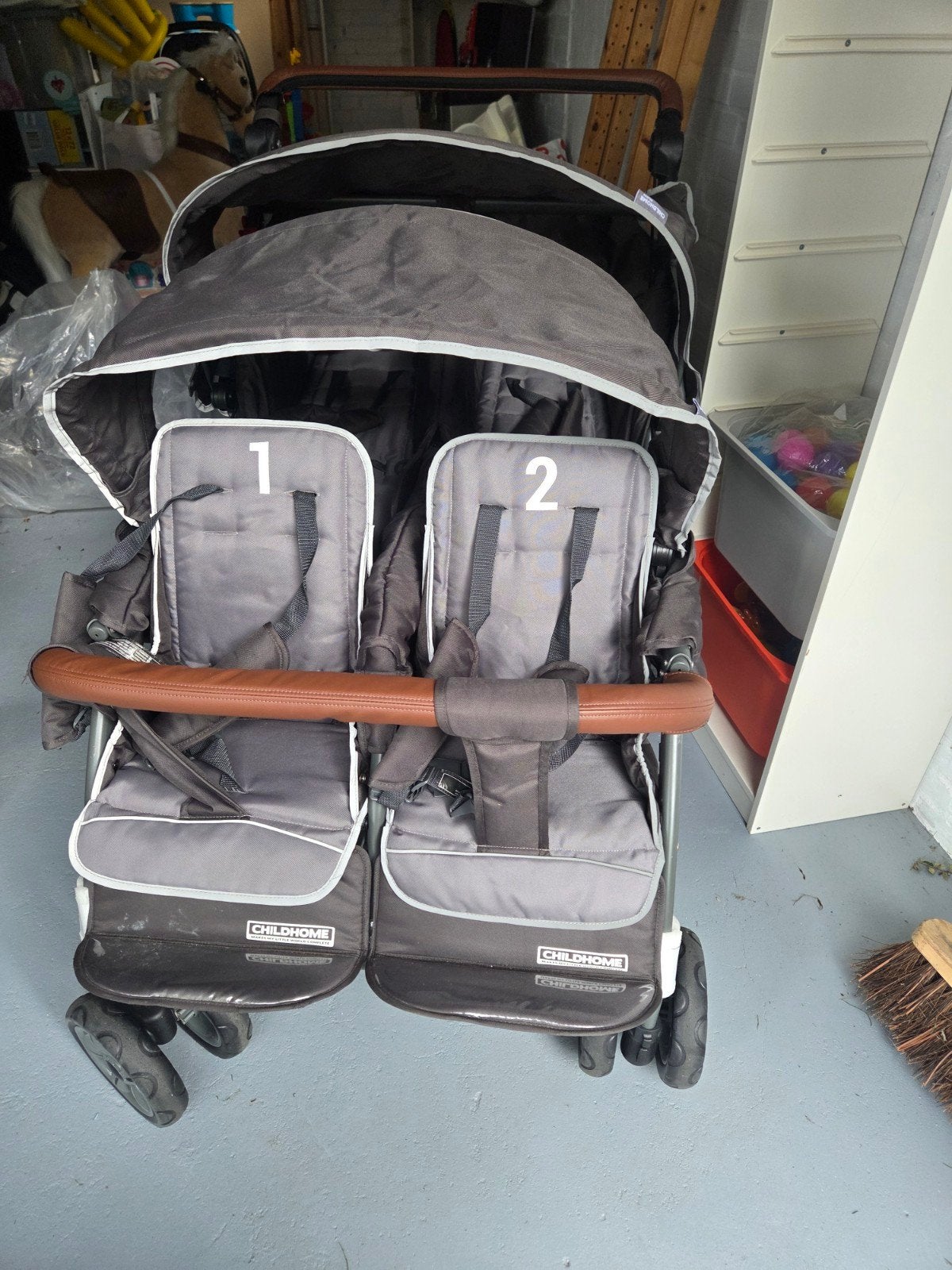 vierling kinderwagen, Ophalen, Gebruikt, Kinderwagen of Buggy