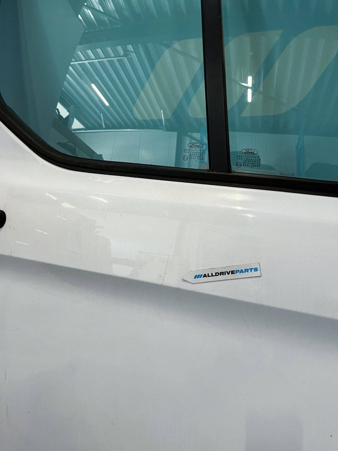 Voorportier rechts Ford Transit custom wit PGK21V20124HA, Gebruikt, -, Deur, -