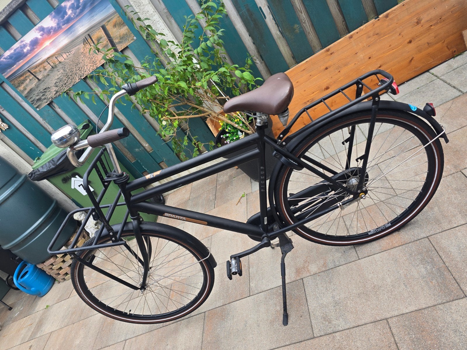 Sparta Pickup herenfiets volwassenen, Fietsen en Brommers, Ophalen, Terugtraprem, Sparta, Gebruikt