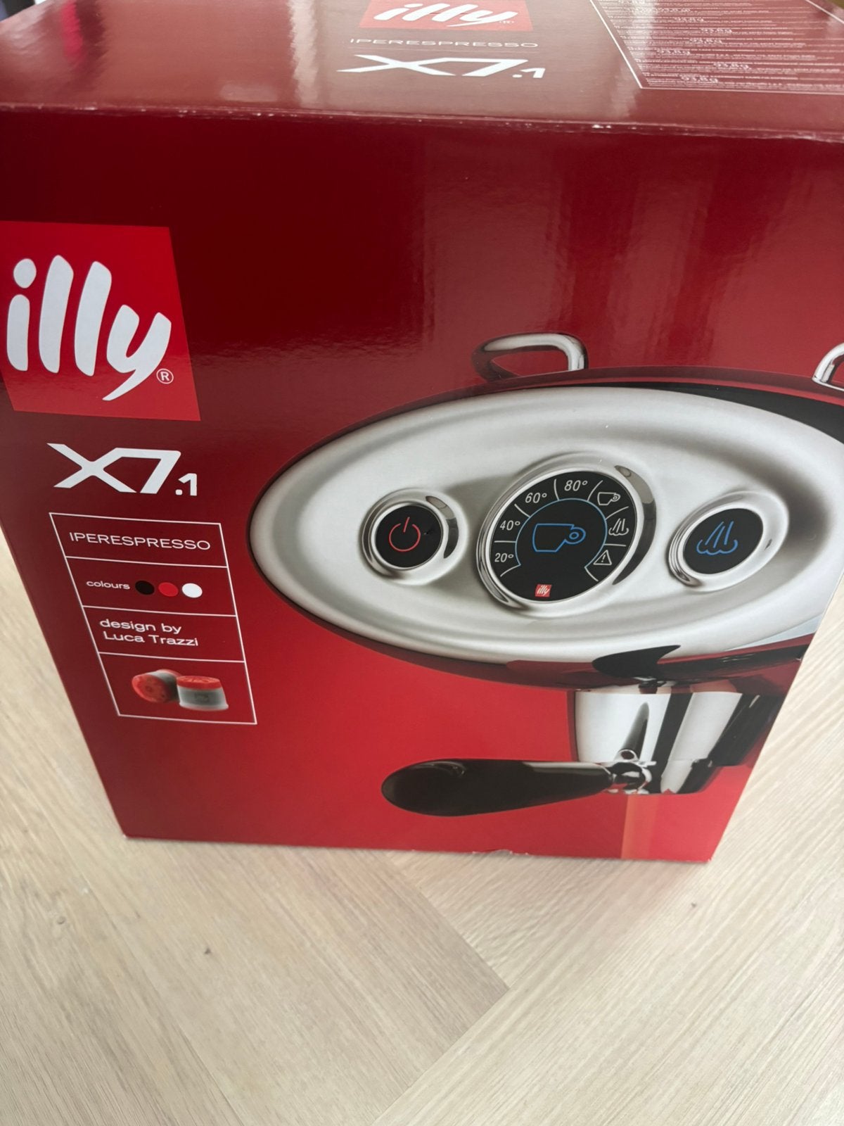 Illy x7 koffie apparaat zwart nieuw, Ophalen of Verzenden, Zo goed als nieuw, Espresso apparaat