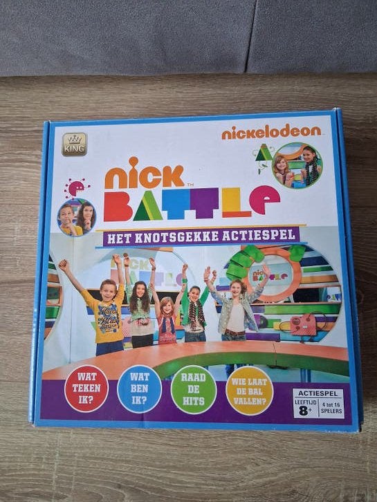 Nick Battle het knotsgekke actiespel z.g.a.n, Ophalen, Zo goed als nieuw