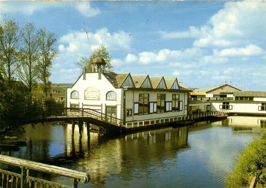 Broek op Langedijk, Veiling, Museum - 1981 gelopen, Verzamelen, Ansichtkaarten | Nederland, Ophalen of Verzenden, Voor 1920, Gelopen