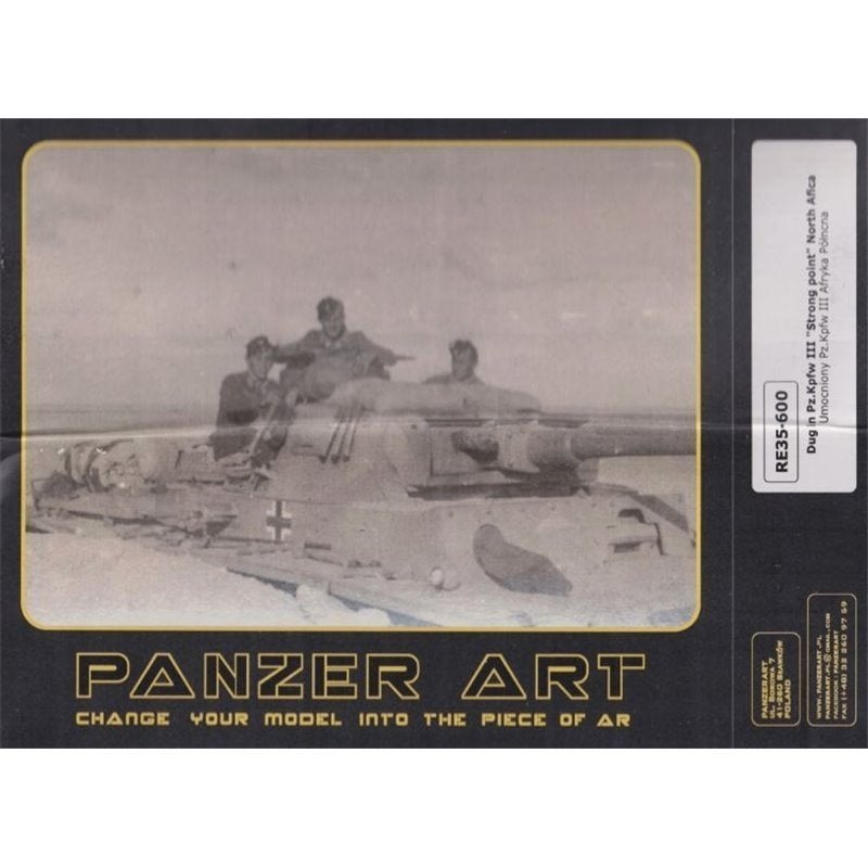 H-710,Panzer Art 1/35,NO,RE35-600, Panzerstellung Dug-in dis, Hobby en Vrije tijd, Ophalen of Verzenden, Nieuw, 1:35 tot 1:50