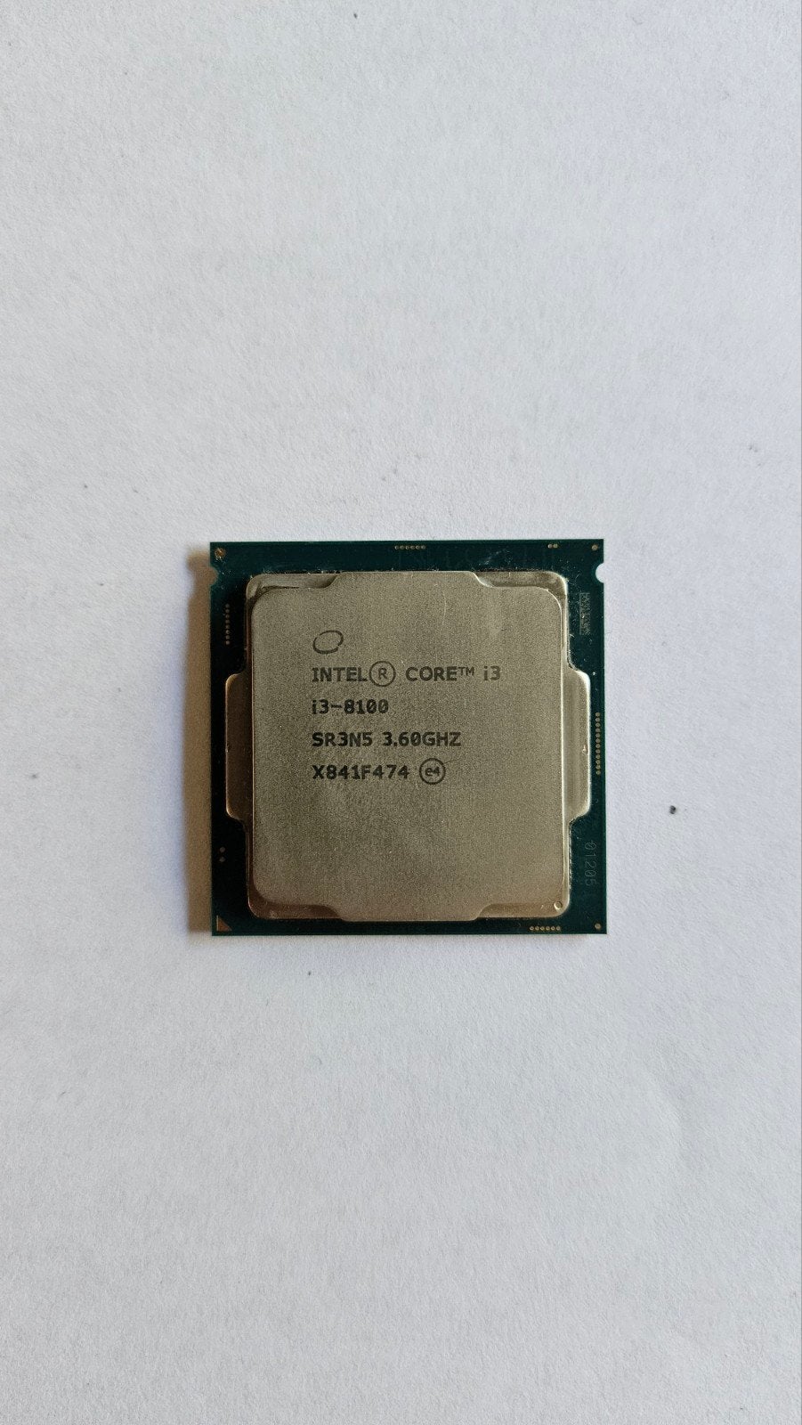 Intel Core i3-8100 3.60GHz Processor LGA1151, LGA 1151, 4-core, Ophalen of Verzenden, Zo goed als nieuw