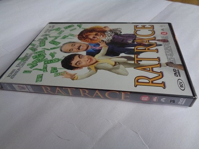 Rat Race (Rowan Atkinson, Whoopy Goldberg, E.A), Alle leeftijden, Nederlands, Ophalen of Verzenden, Zo goed als nieuw