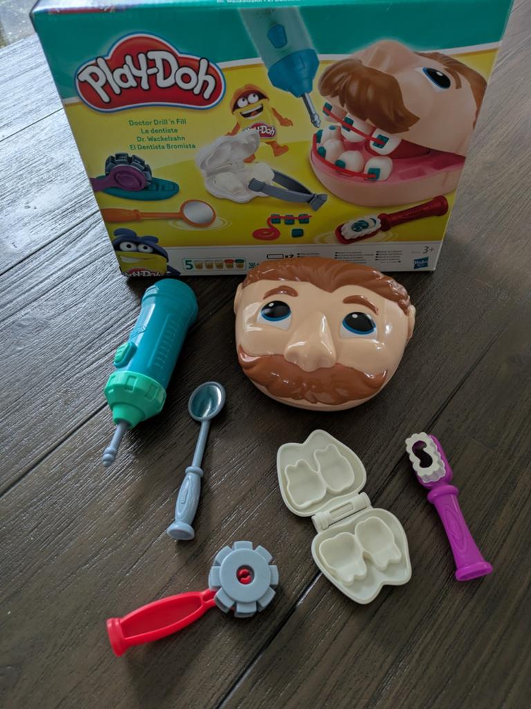 Play Doh bij de tandarts, Ophalen of Verzenden, Zo goed als nieuw, Knutselen