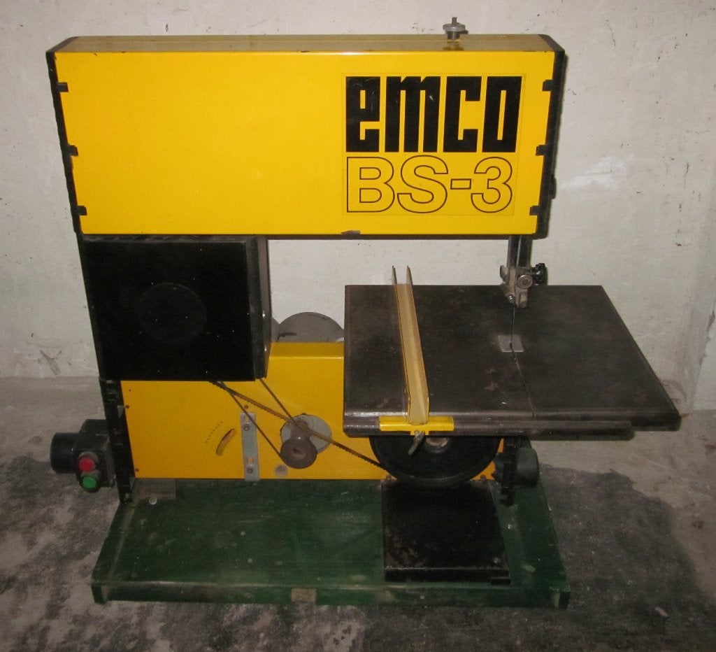 lintzaag EMCO BS3 opknapper, Doe-het-zelf en Verbouw, Ophalen, Gebruikt, 70 mm of meer, 600 tot 1200 watt