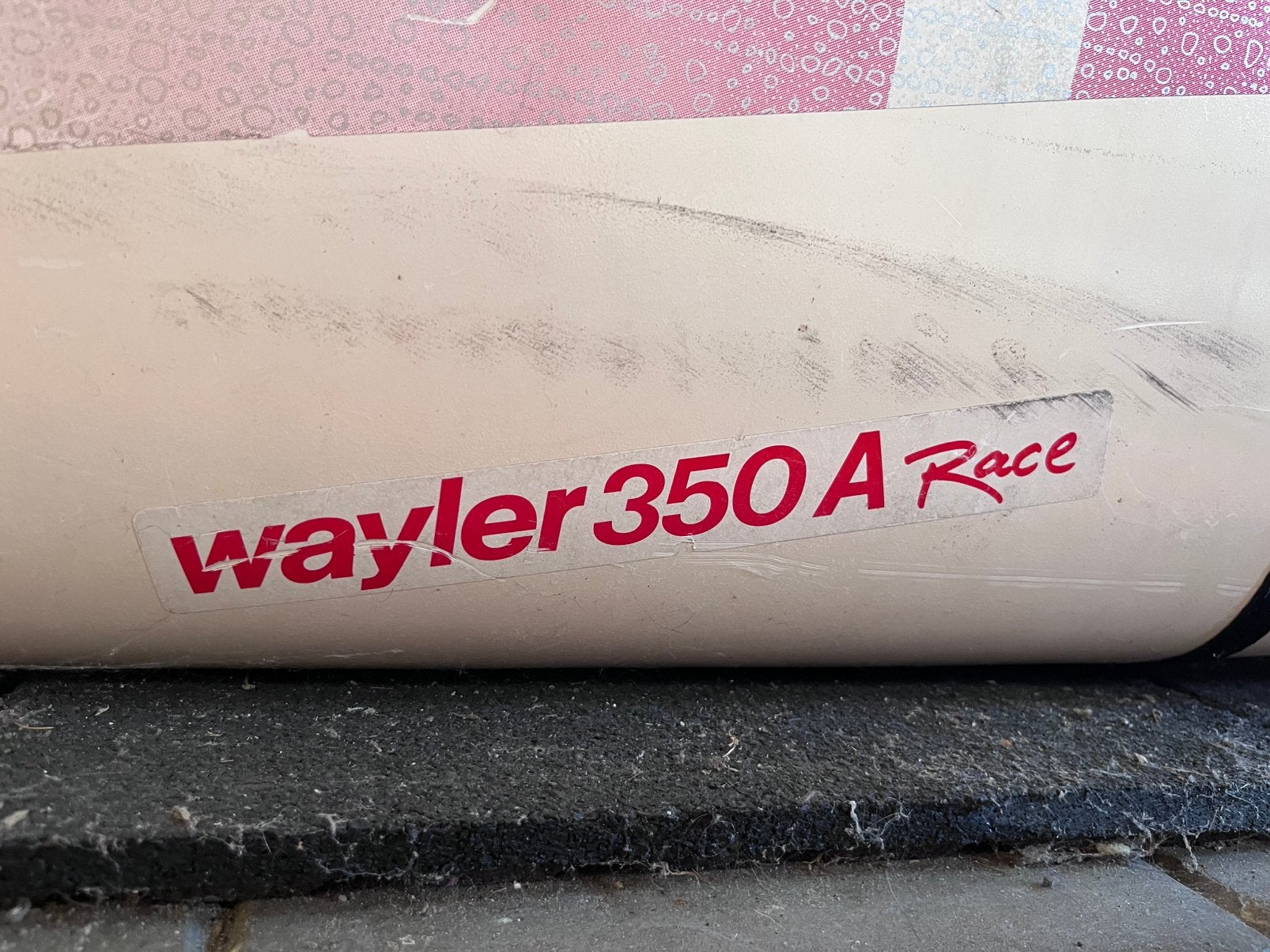 Foto 6 van Wayler 350A race surfplank met zeilen, 2 gieks, mast ed