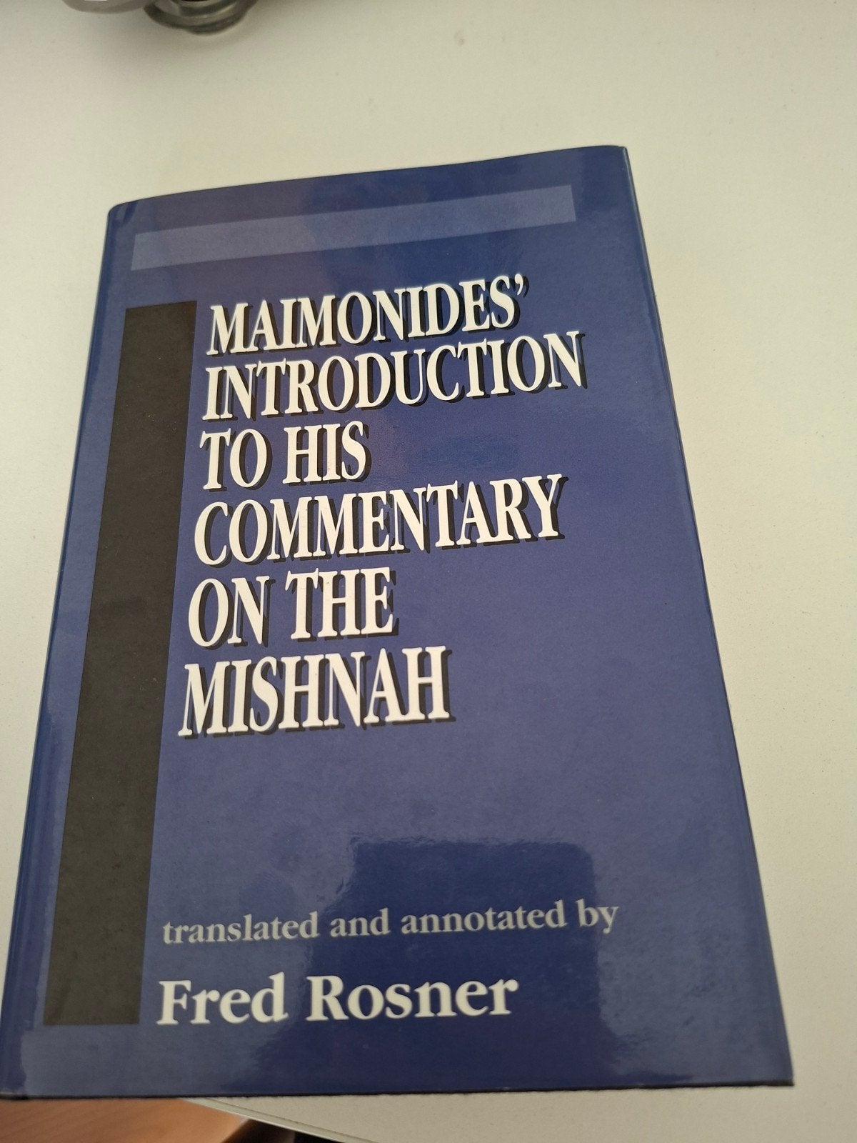 Maimonides' Introduction to Commentary on the Mishnah, Boeken, Ophalen of Verzenden, Zo goed als nieuw