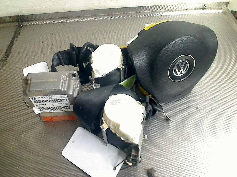 Airbag Set Volkswagen Eos (1F7/F8) 2011 1Q0959655B, Auto-onderdelen, Interieur en Bekleding, Gebruikt, Volkswagen, Volkswagen AG
