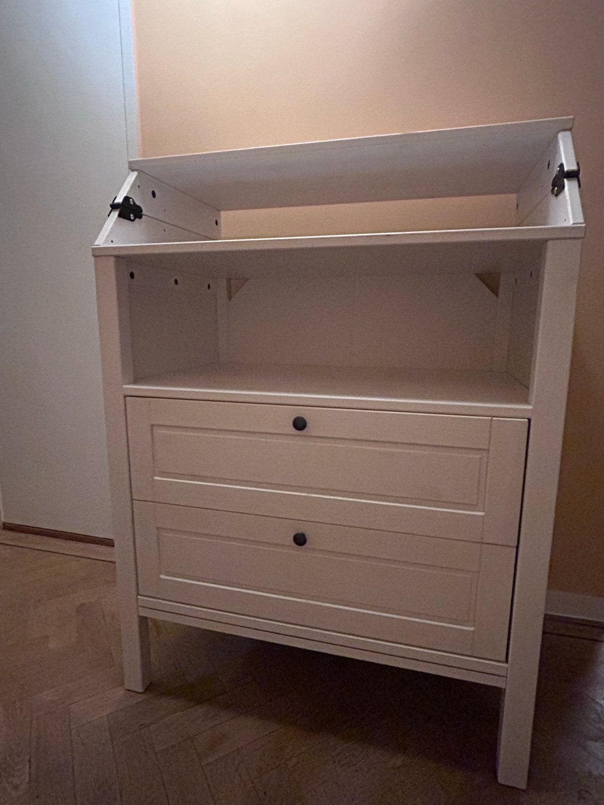 IKEA Sundvik Commode - Wit, Gebruikt, 70 cm of meer, Ophalen of Verzenden, 75 tot 100 cm