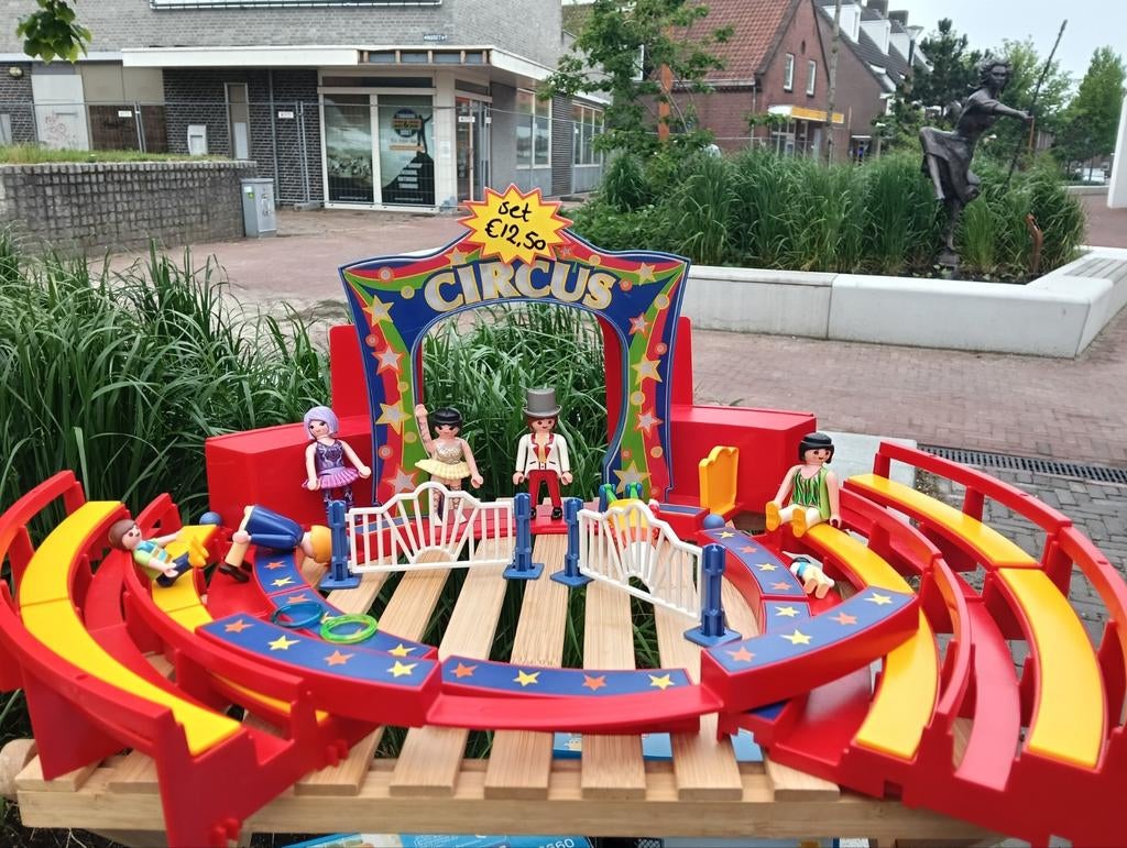 Playmobil Circus met Licht en Figuren - Complete Set, Brandstätterstr. 2-10, 90513 Zirndorf, Duitsland, Ophalen of Verzenden, Zo goed als nieuw