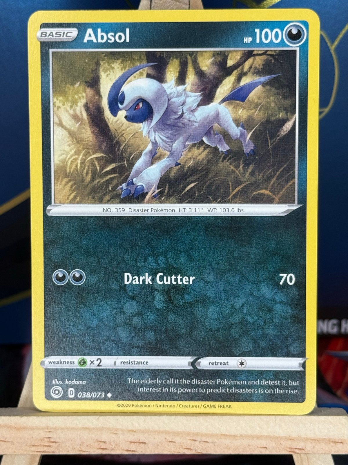 Absol #38 | Pokemon Champion's Path, Hobby en Vrije tijd, Verzamelkaartspellen | Pokémon, Ophalen of Verzenden, Zo goed als nieuw