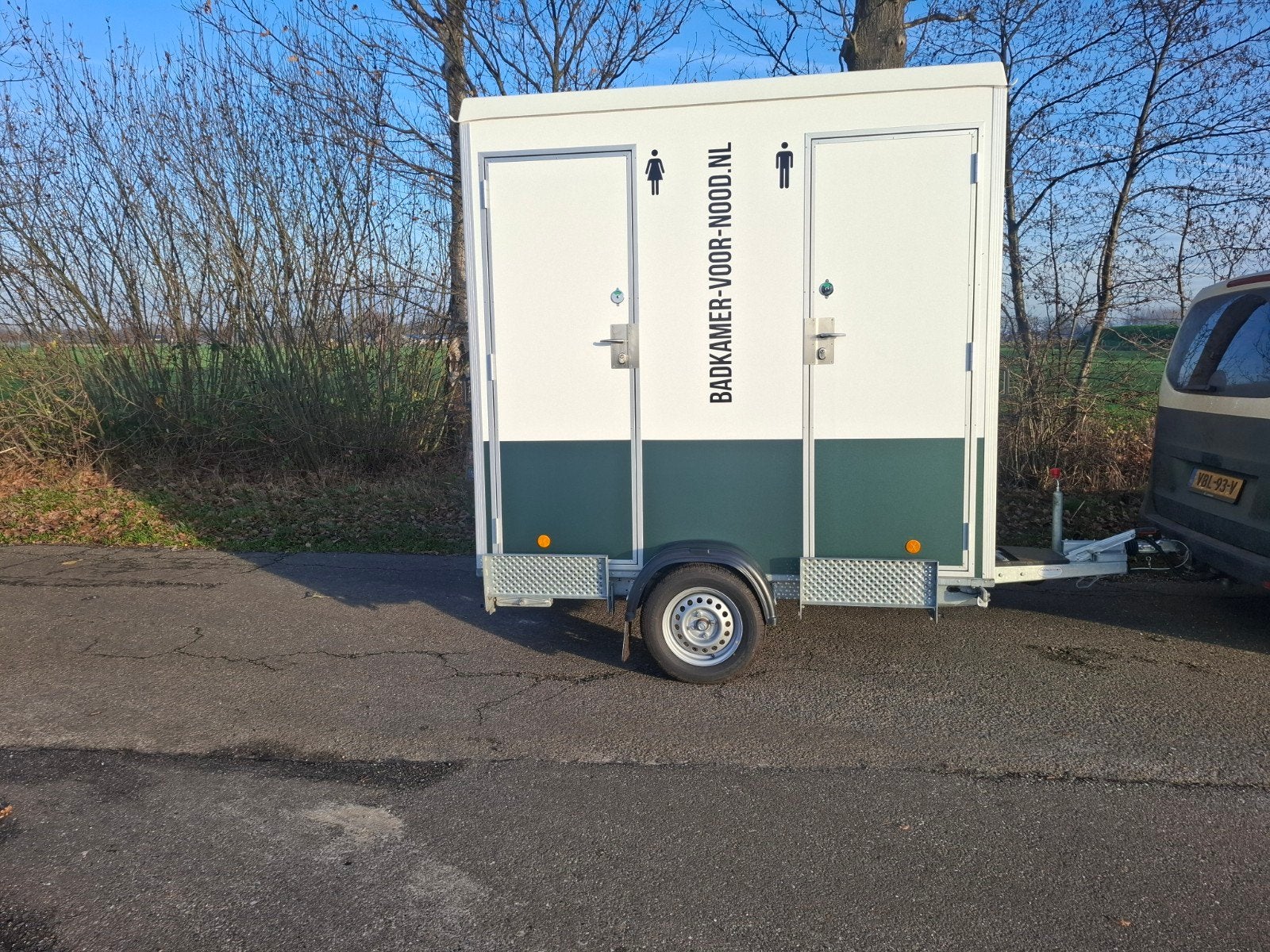 wc wagen te huur toilet, Hobby en Vrije tijd, Ophalen of Verzenden, Carnaval