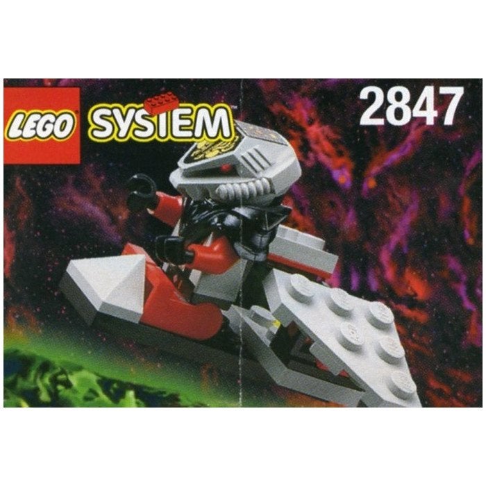 LEGO System UFO Zotaxian Alien Flyer 2847 Compleet, Ophalen of Verzenden, Gebruikt, Overige merken