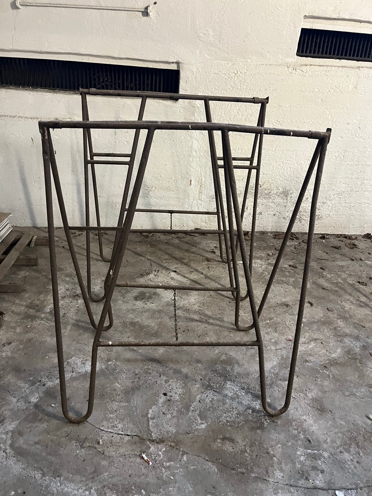 2 Schragen - 122 cm en 126 cm, Doe-het-zelf en Verbouw, Ophalen, Gebruikt, Overige typen, Minder dan 2 meter