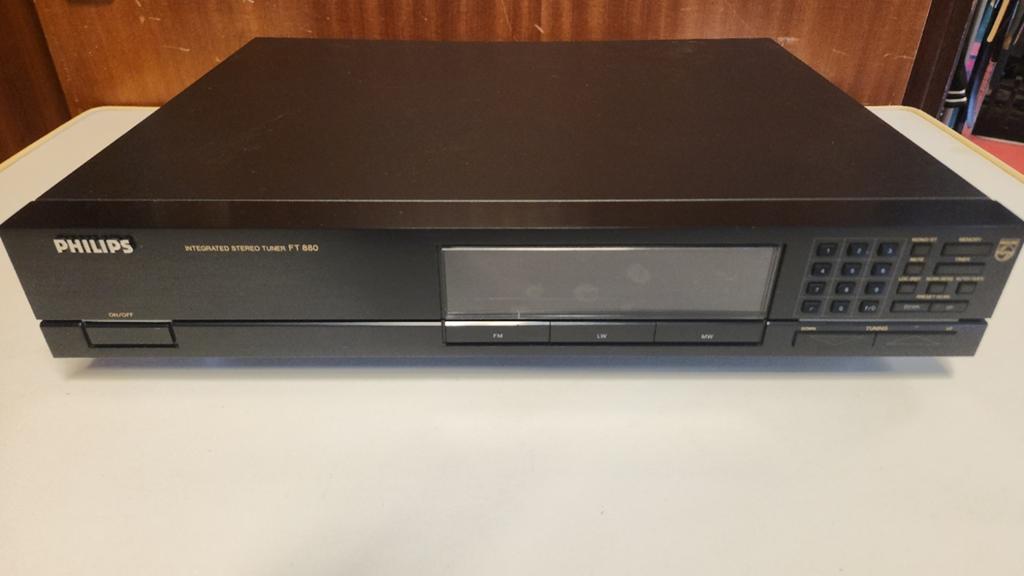 Philips Integrated Stereo Tuner FT 880, Ophalen, Gebruikt, Analoog