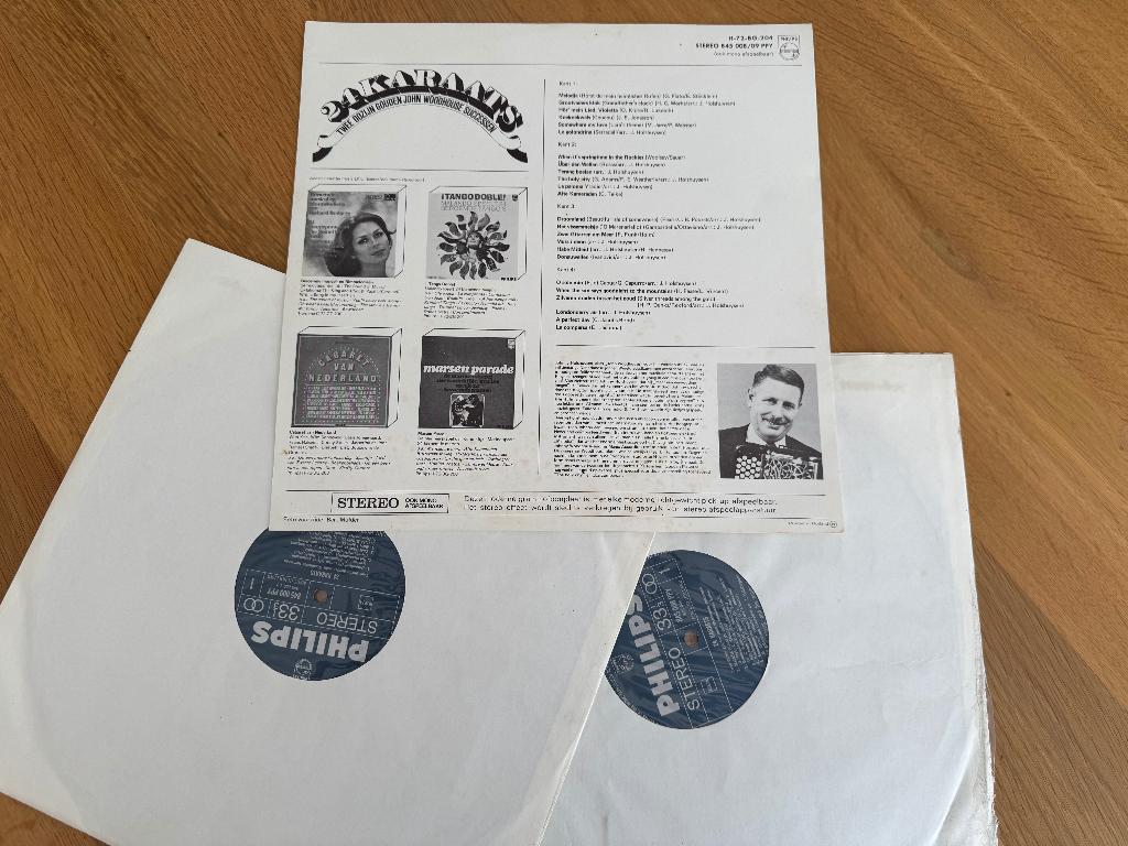 Dubbel LP 24 karaats van John Woodhouse, Gebruikt, Overige soorten, Ophalen of Verzenden, 12 inch