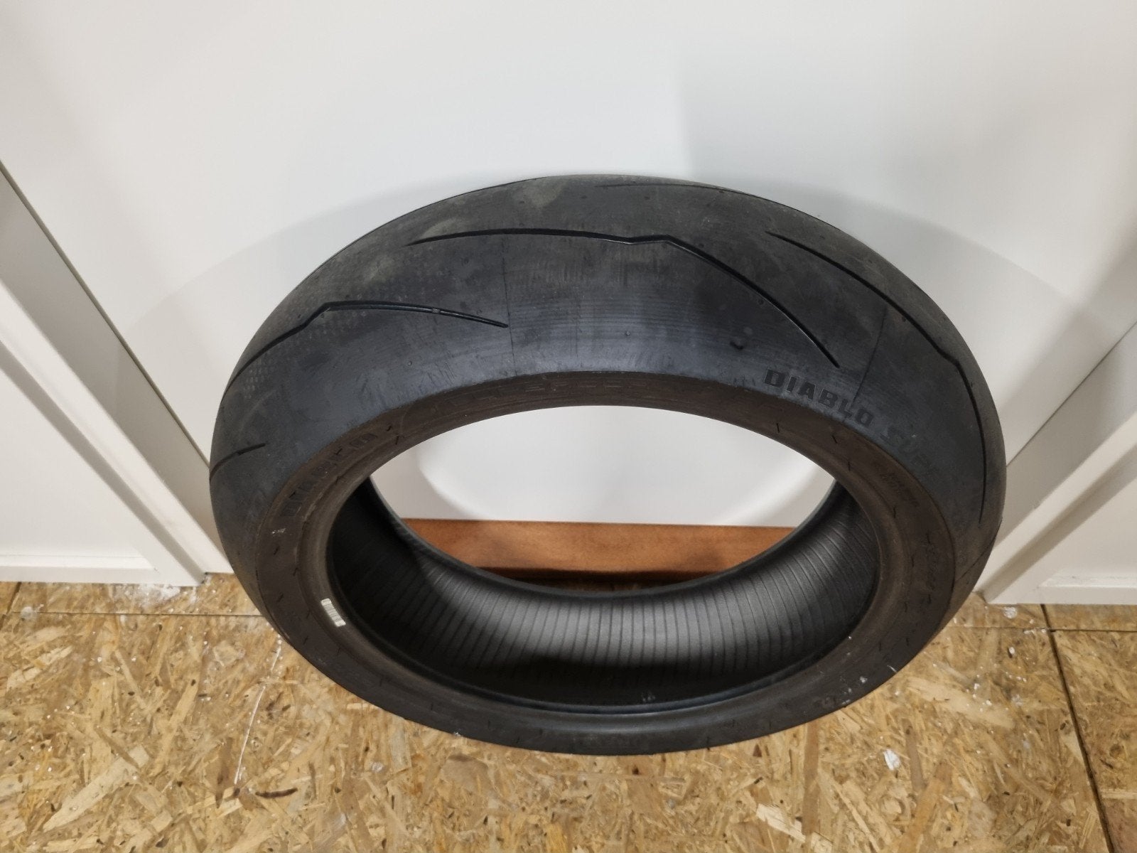 Pirelli Diablo Supercorsa SP motorband 180-55-17, Ophalen of Verzenden, Gebruikt