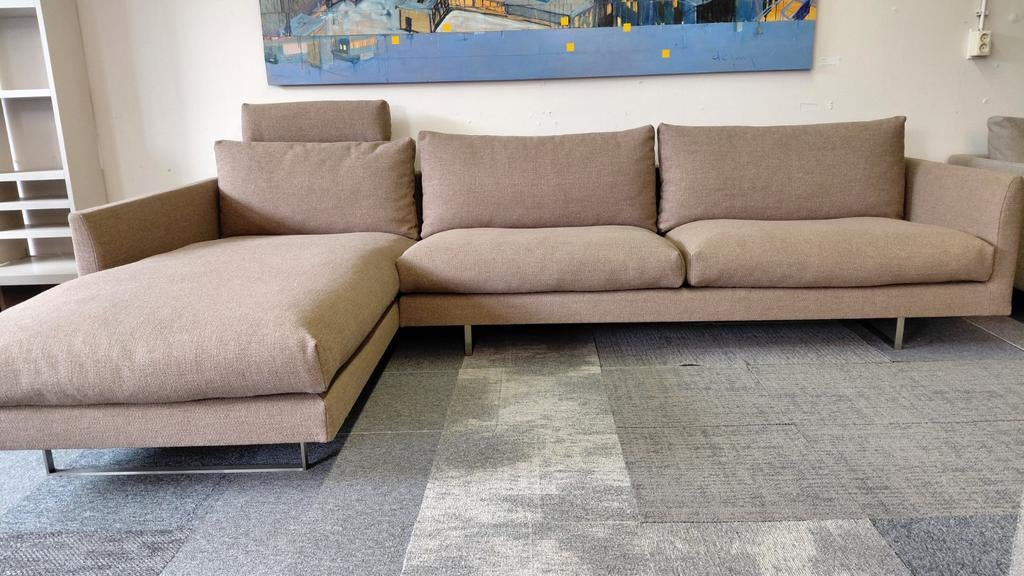 Montis Axel hoekbank | Refurbished | Bruin beige, Modern design refurbished, Info@andriesign.nl, Hoekbank, 300 cm of meer