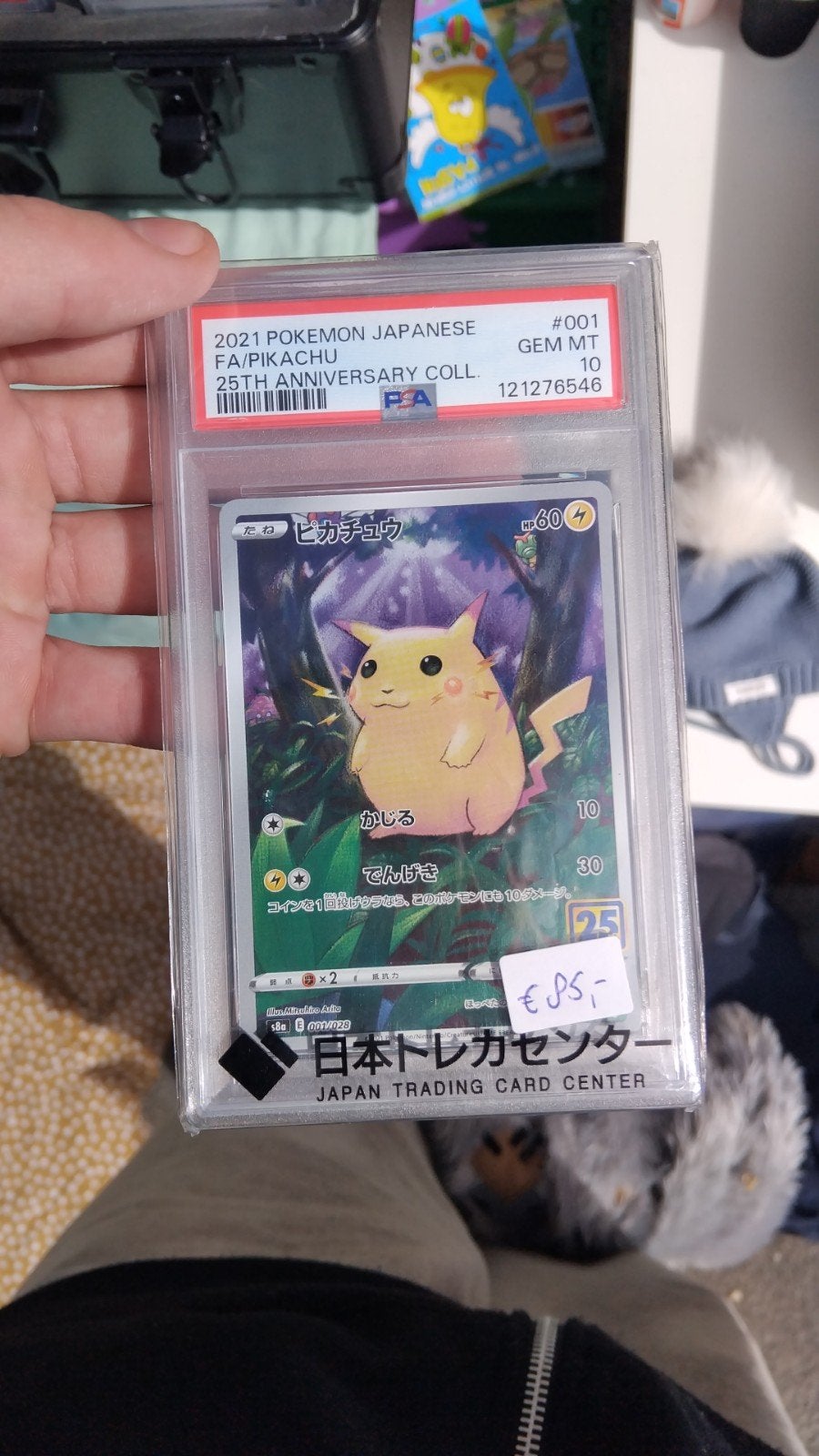 Pikachu 2021 Japanese 25th Anniversary Collection PSA 10, Hobby en Vrije tijd, Verzamelkaartspellen | Pokémon, Ophalen of Verzenden