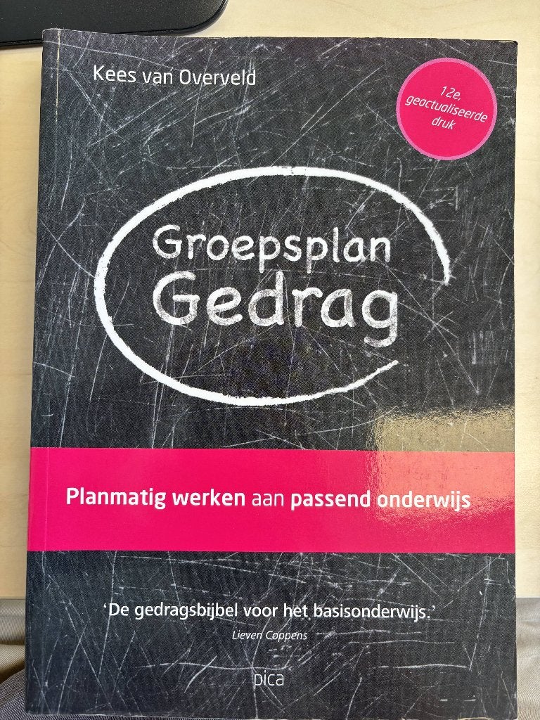 Groepsplan gedrag, Boeken, Ophalen of Verzenden, Beta, Zo goed als nieuw, HBO
