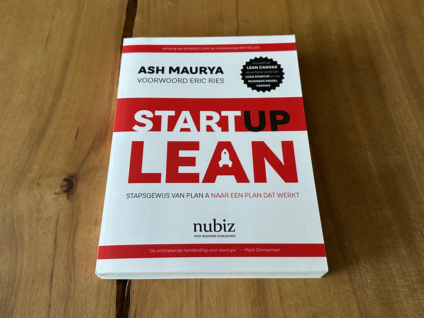Lean start up boek, Boeken, Ophalen, Zo goed als nieuw, Overige onderwerpen