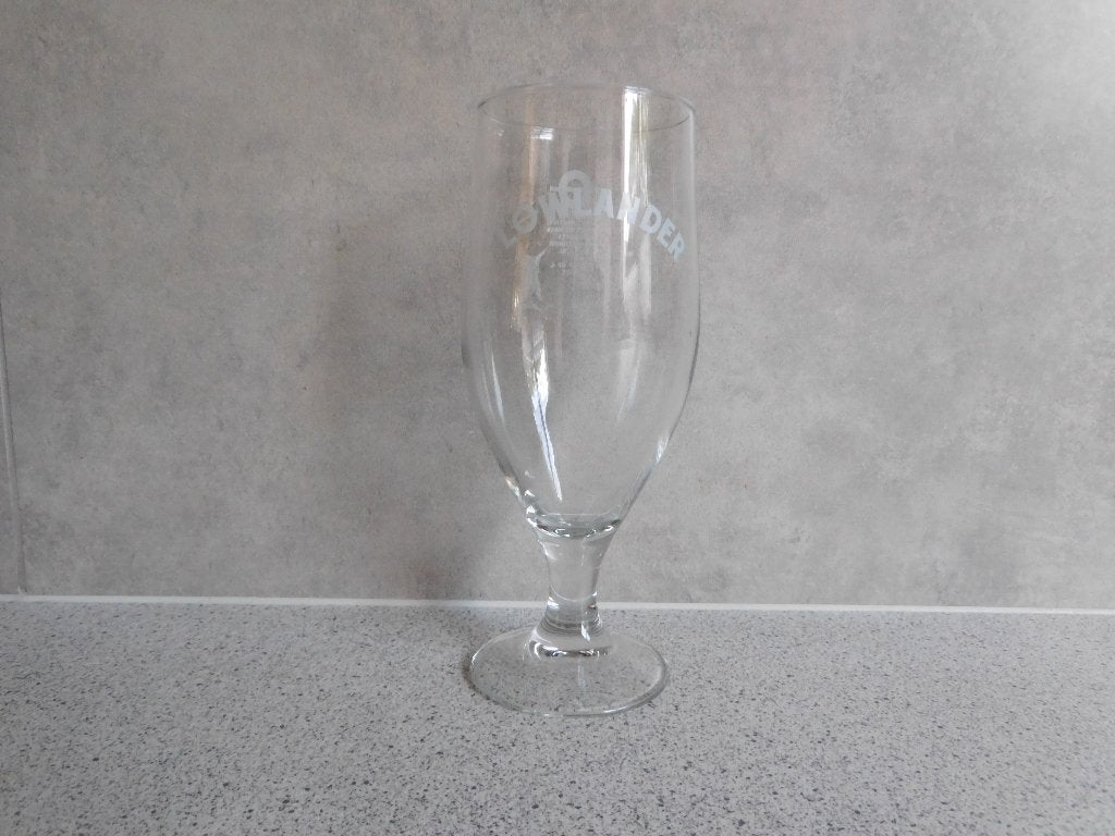 Bier Glas 0,33 Ltr. Lowlander Rastal, Ophalen of Verzenden, Zo goed als nieuw, Glas of Glazen, Overige merken