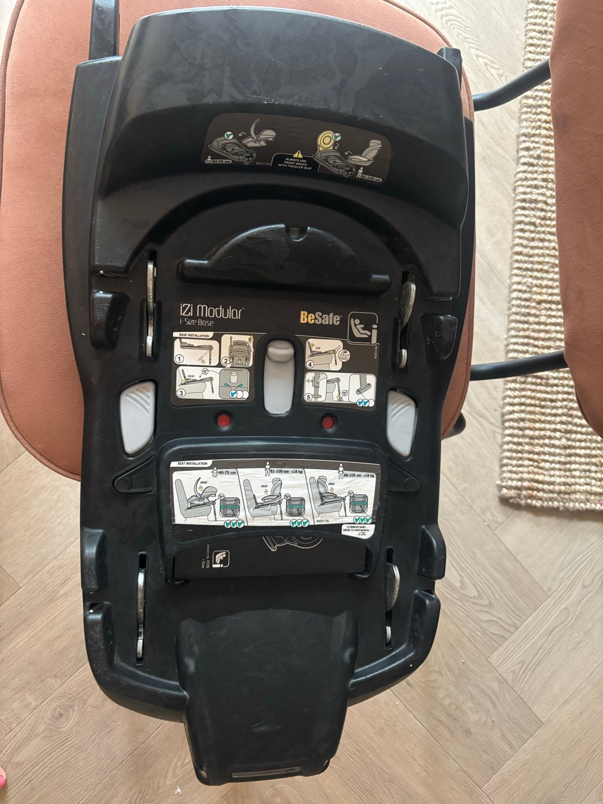 BeSafe iZi Modular I-Size Base voor autostoel, Gebruikt, 0 t/m 18 kg, Isofix, Ophalen