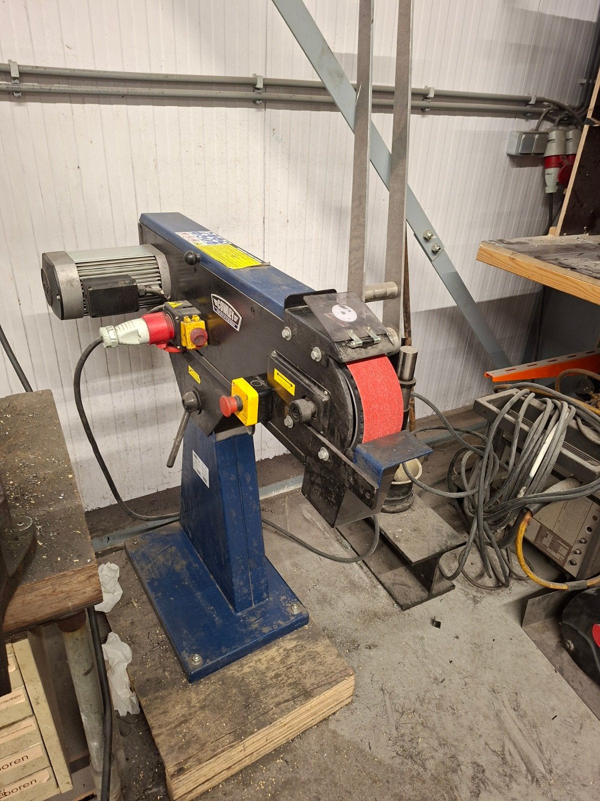 Cowley Industries BSM075K Bandschuurmachine - Z.G.A.N., Ophalen, Cowley industries, 400 v, Overige typen