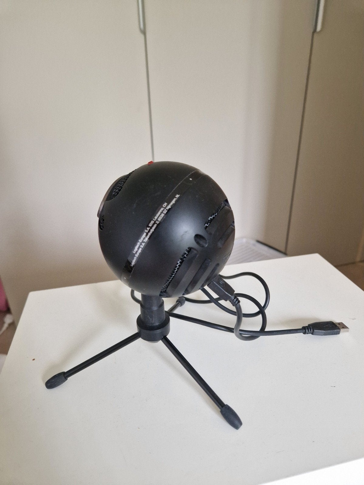 Snowball Ice Microfoon - Compacte USB Studiomicrofoon, Muziek en Instrumenten, Microfoons, Gebruikt, Studiomicrofoon, Ophalen of Verzenden