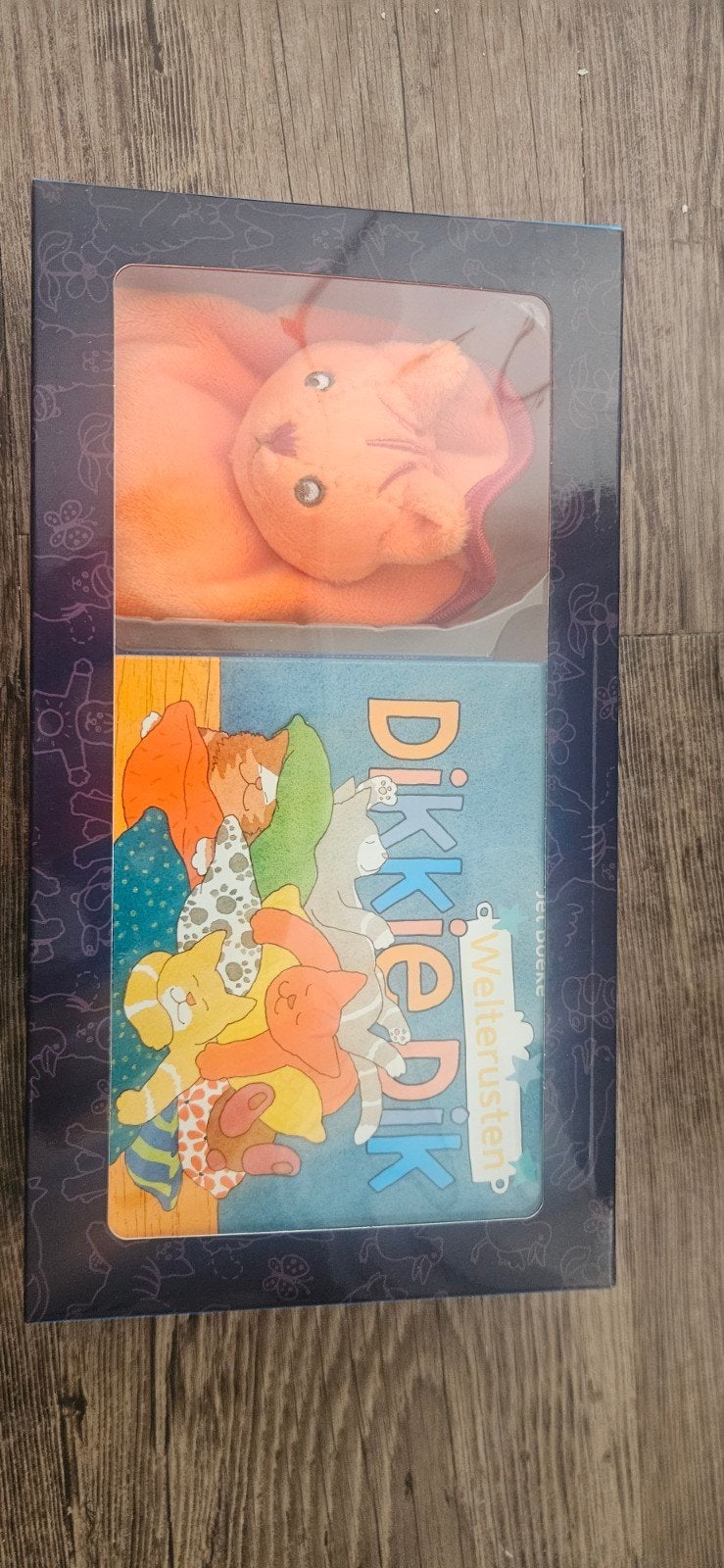 Dikkie Dik Welterusten Boek met Knuffeldoekje, Ophalen of Verzenden, Nieuw, Overige typen