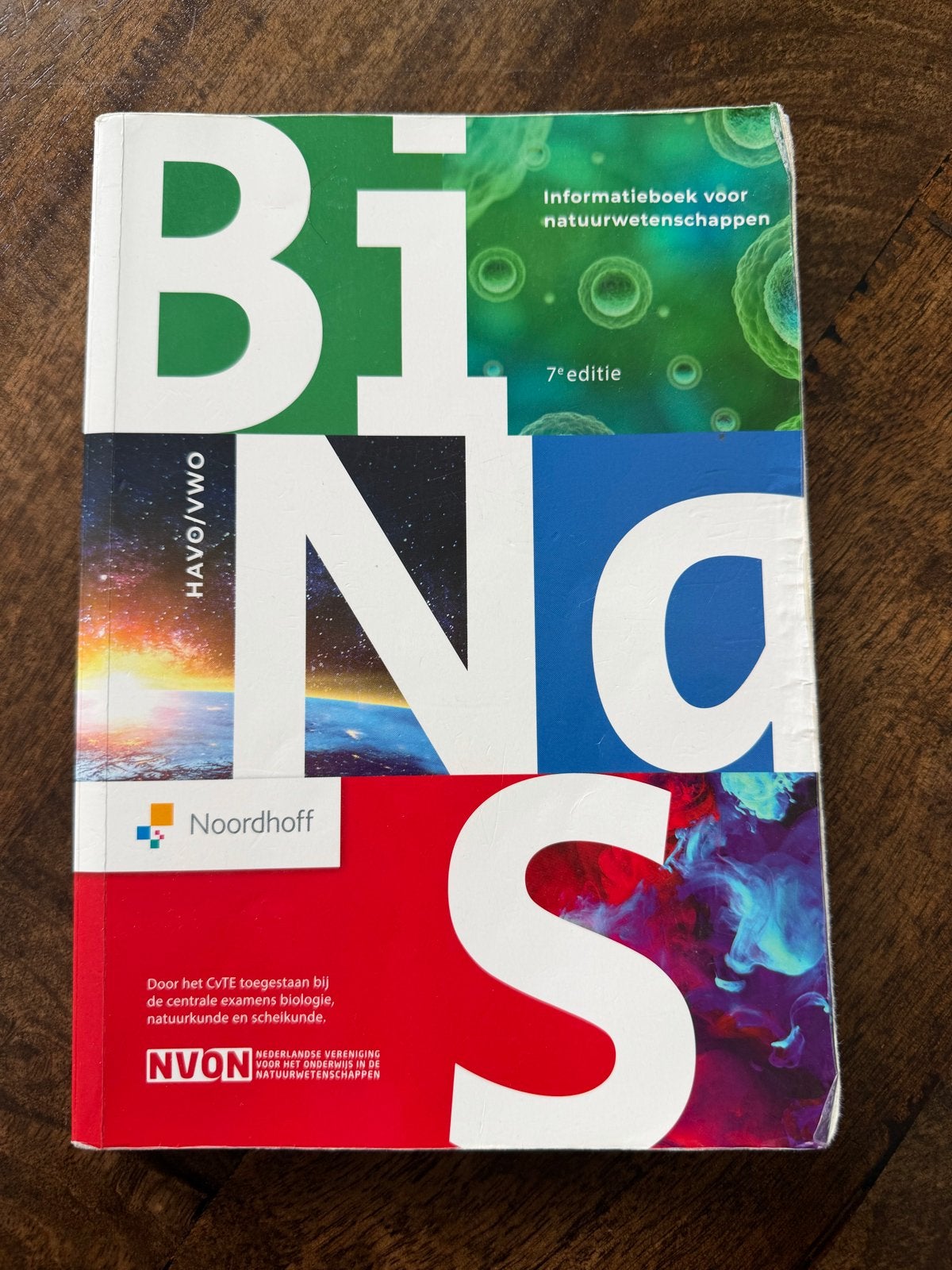 Binas Informatieboek Natuurwetenschappen HAVO/VWO 7e editie, Boeken, Ophalen of Verzenden, Beta, Gelezen, Overige niveaus