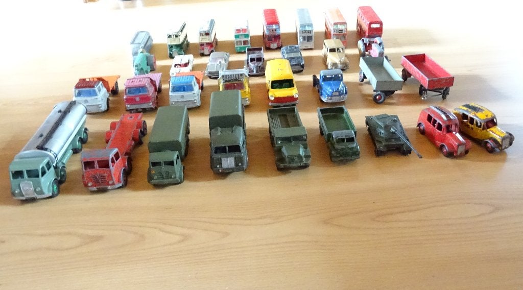 Partij Dinky Toys – mag ook per stuk, Ophalen of Verzenden, Gebruikt, Auto, Dinky Toys