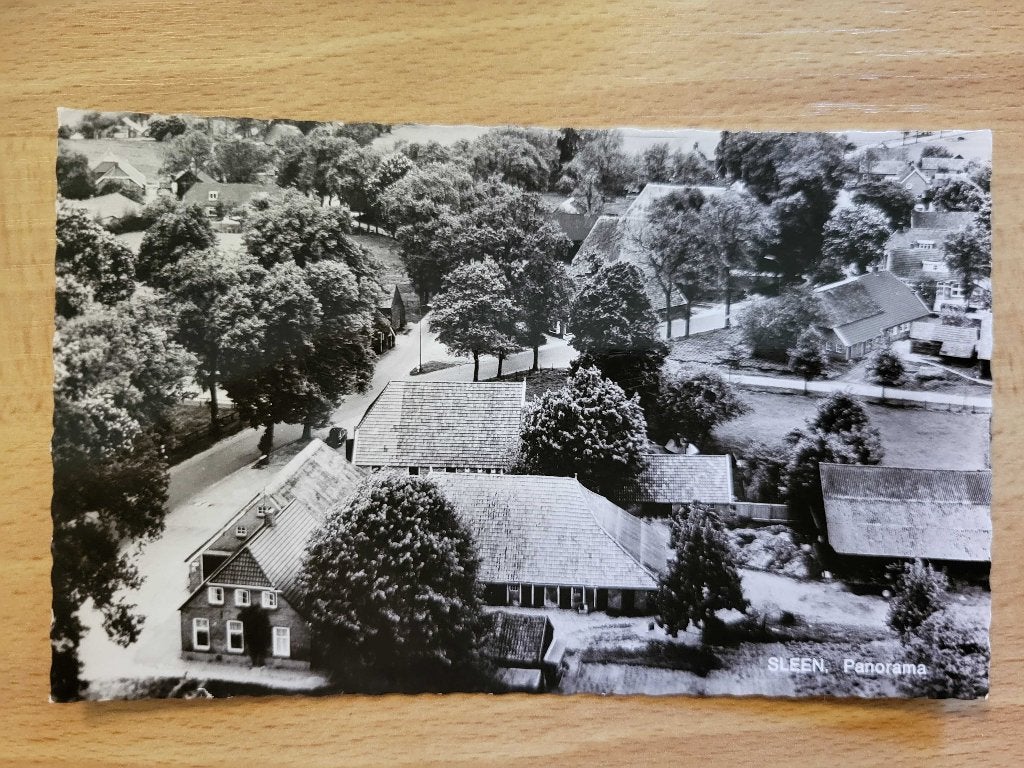 ansicht SLEEN Panorama, Verzamelen, Ansichtkaarten | Nederland, Ophalen of Verzenden, Voor 1920, Drenthe