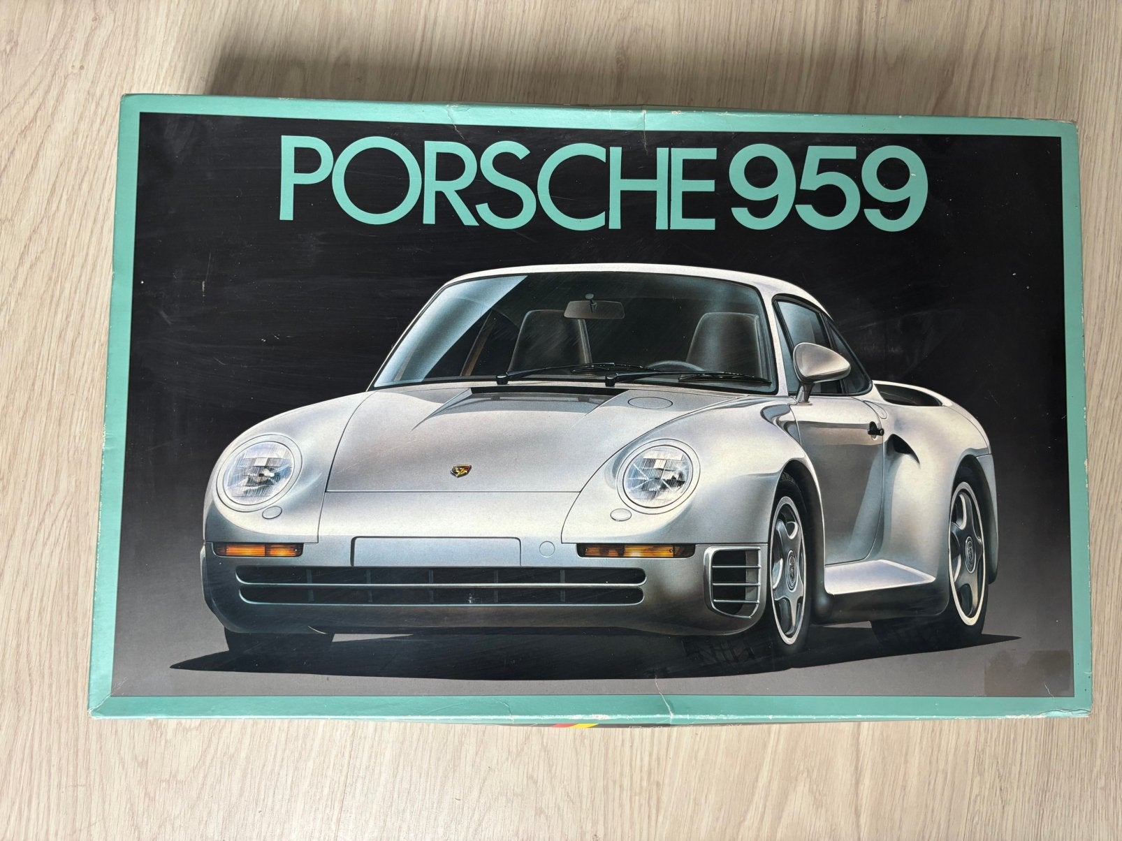 Fujimi 1/16 Porsche 959 Enthusiast Model – Zeldzame bouwdoos, Overige merken, Auto, Groter dan 1:32, Ophalen of Verzenden