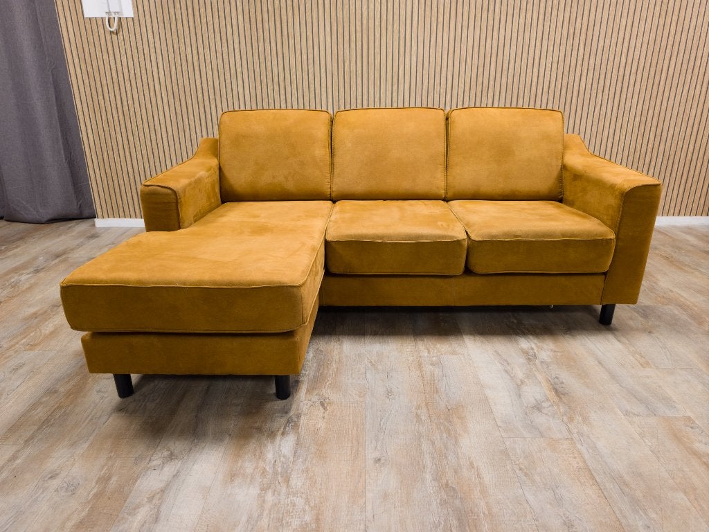 Zeer Mooi Conjac Kleine Hoekbank - TOPSTAAT !!!, Info@banxtel.nl, 3194DC, 125 tot 150 cm, Verzenden