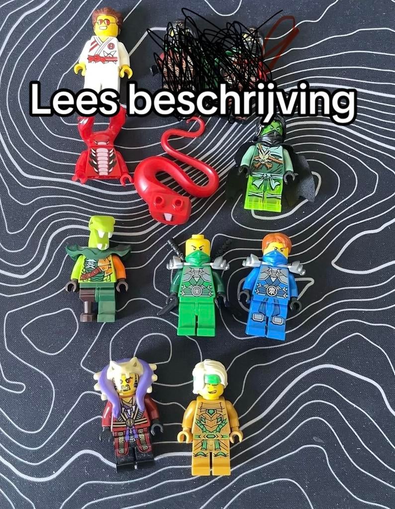 Lego Ninjago poppetjes, minifiguren, Kinderen en Baby's, Speelgoed | Duplo en Lego, Lego, Ophalen of Verzenden, Zo goed als nieuw