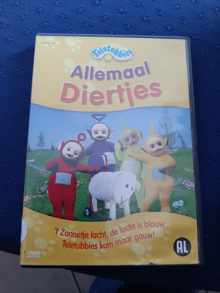 dvd teletubbies allemaal diertjes 386-1117-120-280, Alle leeftijden, Ophalen of Verzenden, Zo goed als nieuw