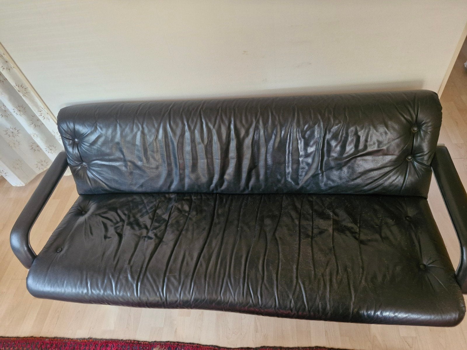 Vintage Artifort bank van Kho Liang Ie, Huis en Inrichting, Banken | Sofa's en Chaises Longues, Gebruikt, Driepersoons, 75 tot 100 cm