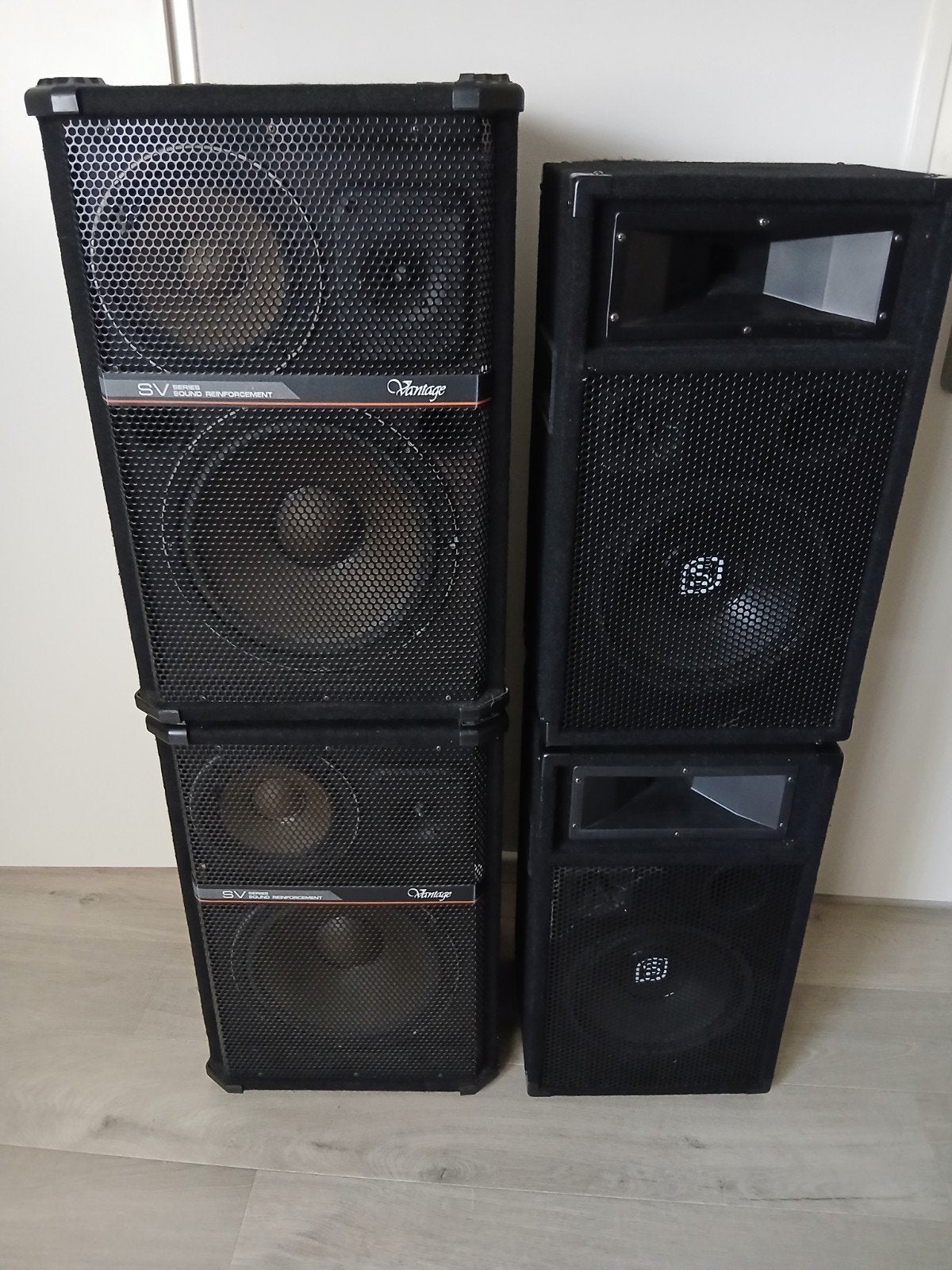 Vantage en Skytec PA-speakerset - Krachtig geluid
